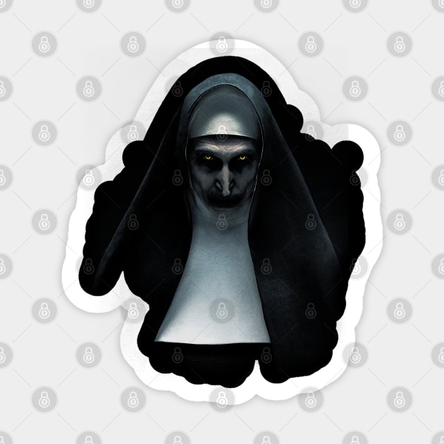 The Nun Sticker by drewbacca